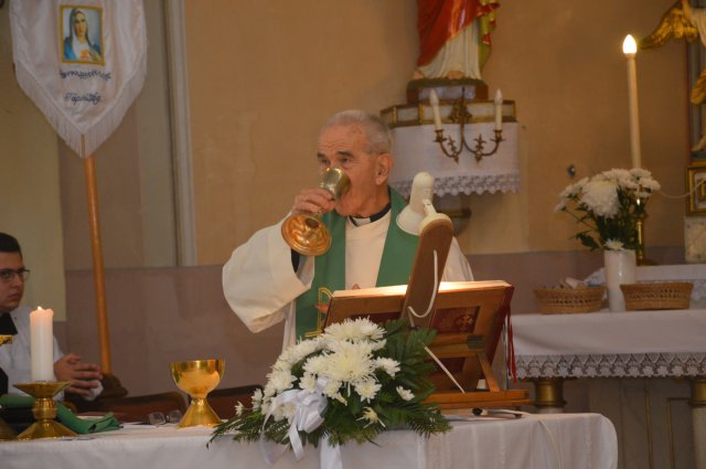 Ráduly Ferenc vasárnapi búcsúmise